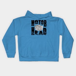 Motor Head Engine Kids Hoodie